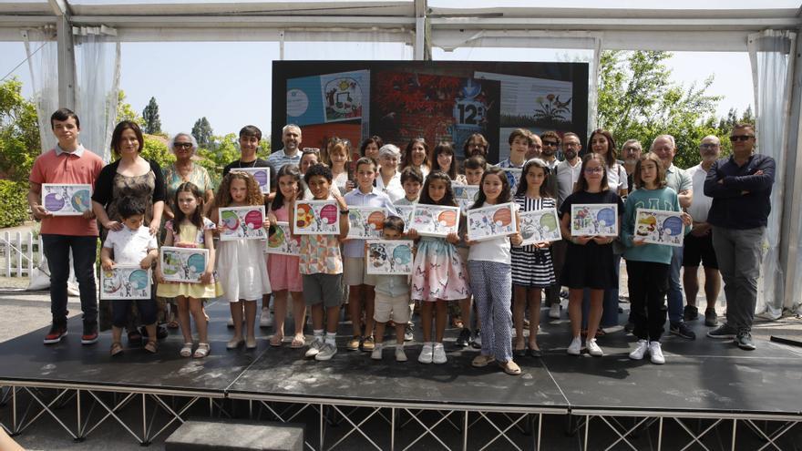 Los niños de Gijón ilustran y escriben una ciudad más verde