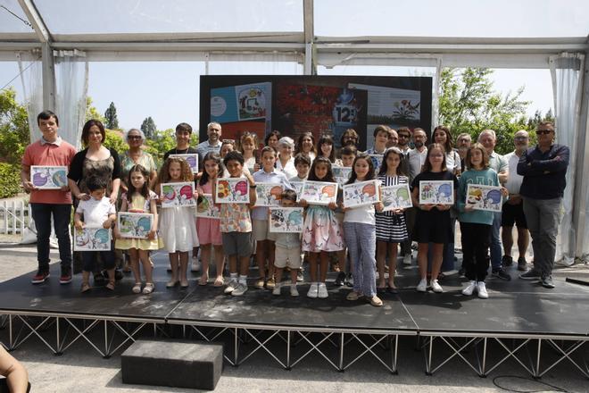 Los niños de Gijón ilustran y escriben una ciudad más verde: así fue la entrega de premios del concurso literario de Medio Ambiente