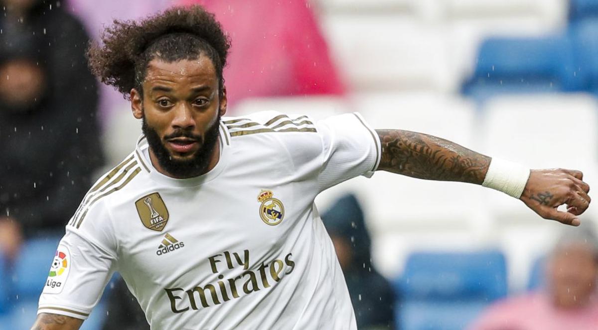 Marcelo durante su etapa profesional en el Real Madrid.