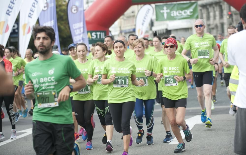 Carrera contra el cáncer en A Coruña