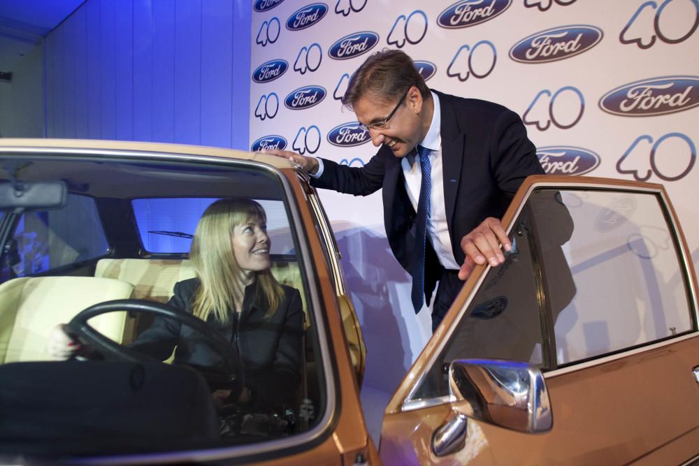 Celebración del 40º aniversario de Ford en Valencia