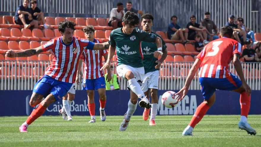 El Zamora CF tampoco anota ante el Atlético B de Fernando Torres