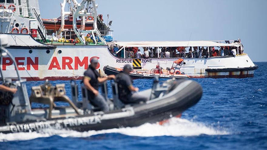 El Open Arms rechaza los puertos de Baleares y exige atracar en Lampedusa
