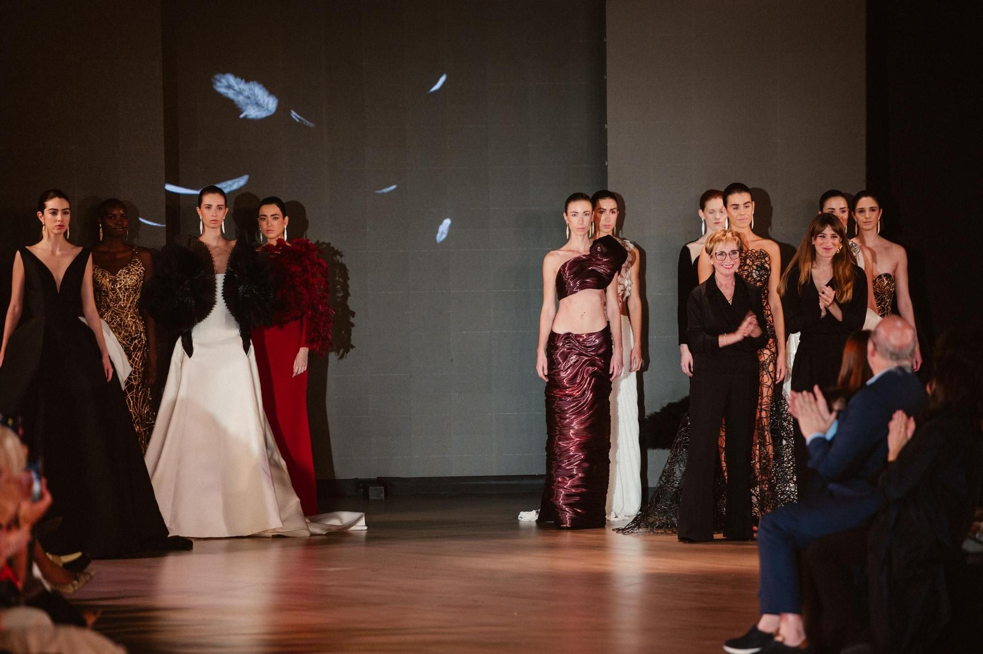 Isabel Sanchis triunfa en el Museo Balenciaga