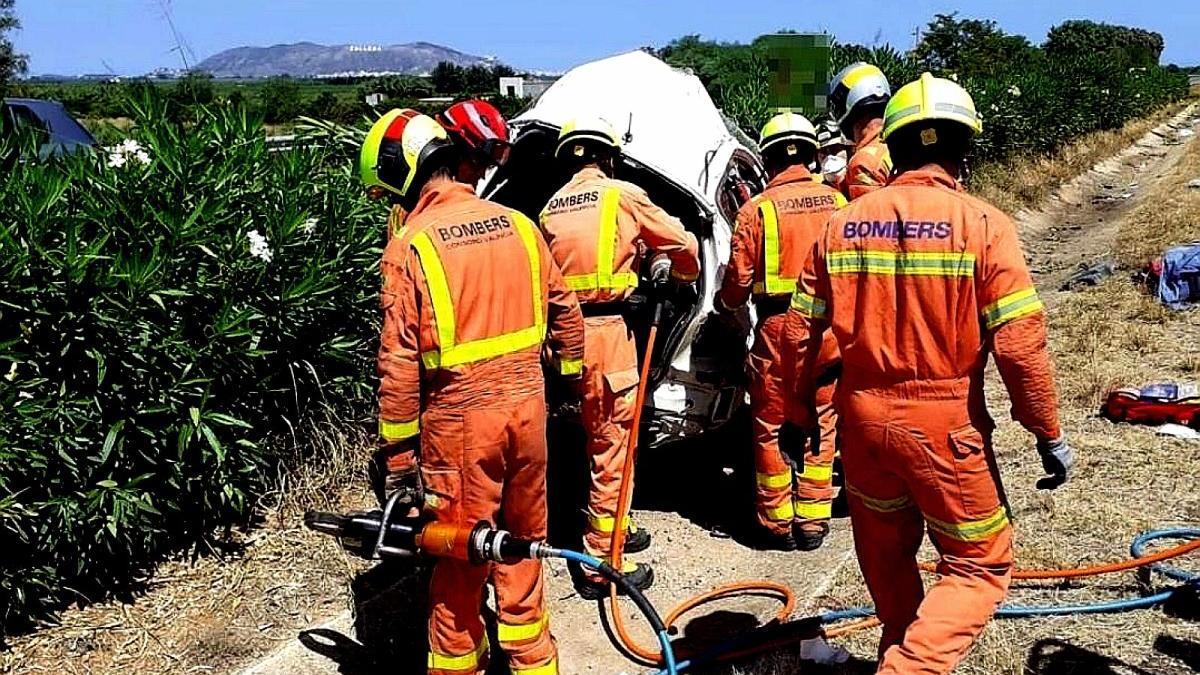 Estado en que quedó el vehículo