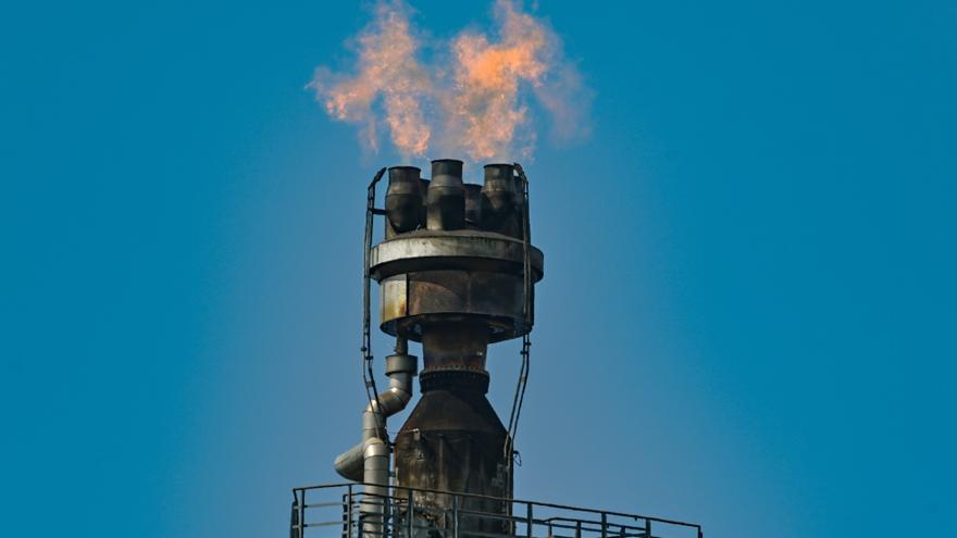 Refinería en Alemania.