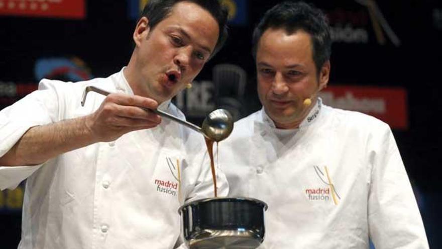 Los cocineros Sergio y Javier Torres