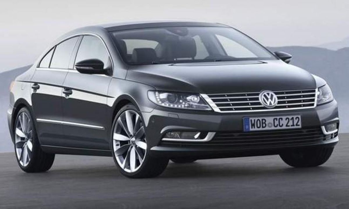 Presentació del Volkswagen CC al Saló de l’Automòbil de Los Angeles 2011.