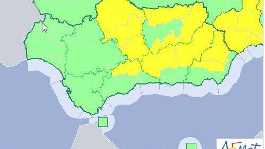 Activada la alerta amarilla en Antequera en previsión de tormentas