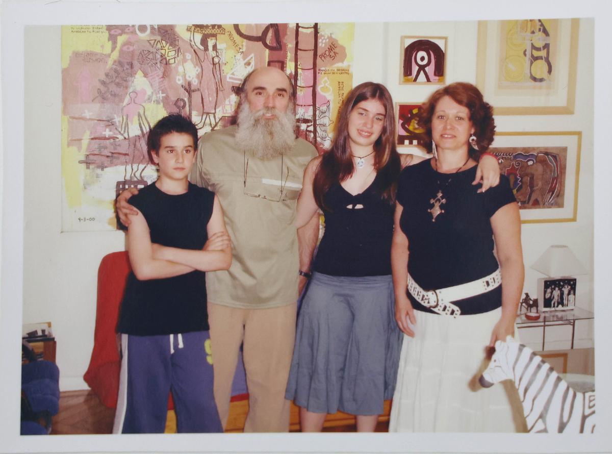 Foto de familia de los Villalobos Leal.