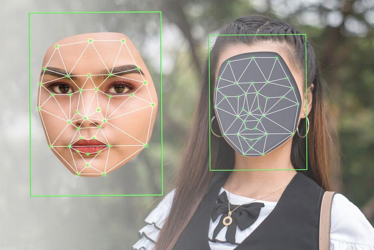 Representación gráfica de la elaboración de un 'deepfake'.