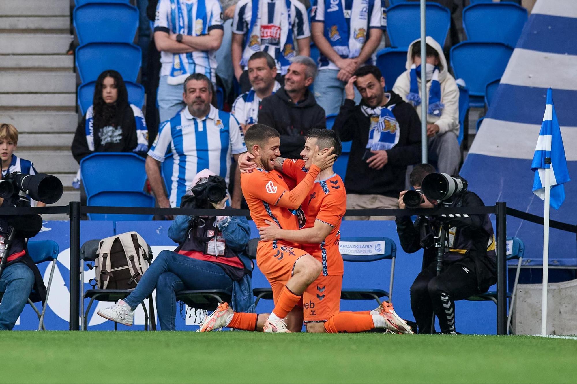 Las mejores imágenes del Real Sociedad - Celta