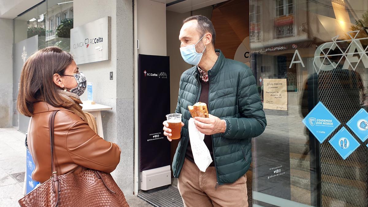 Así ha vivido Vigo el primer sábado de cierre de la hostelería