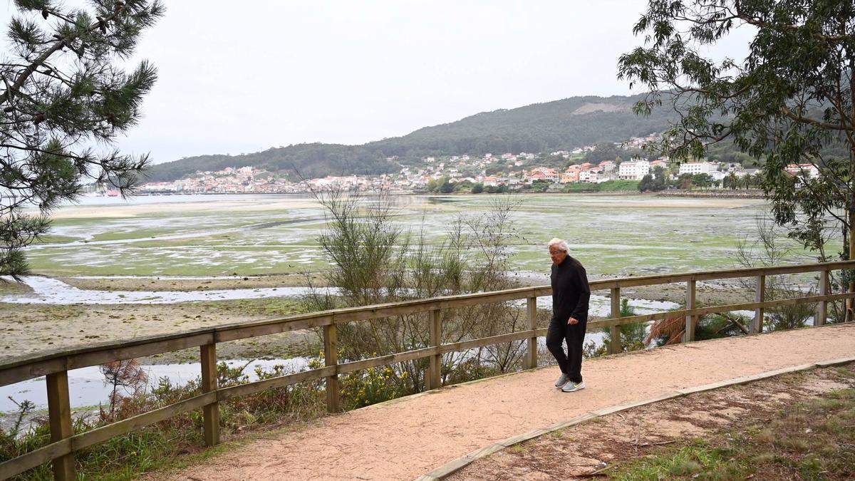 Senda de Ostreira, en Poio, vetada a los ciclistas