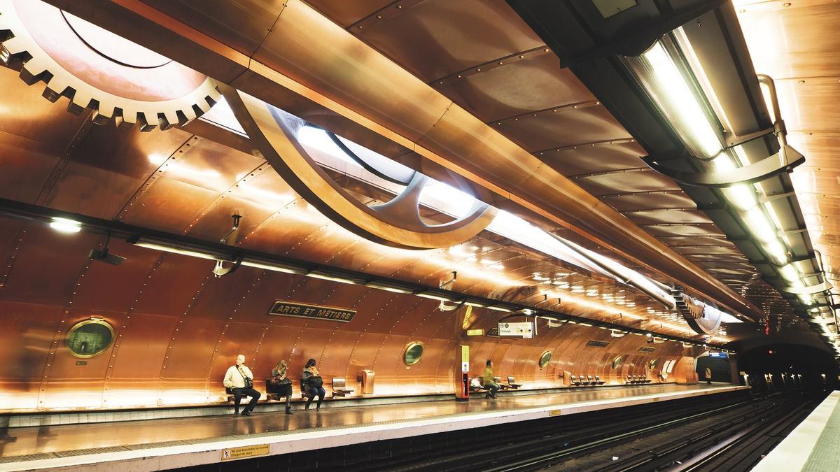 Estación Arts et Métiers, París.