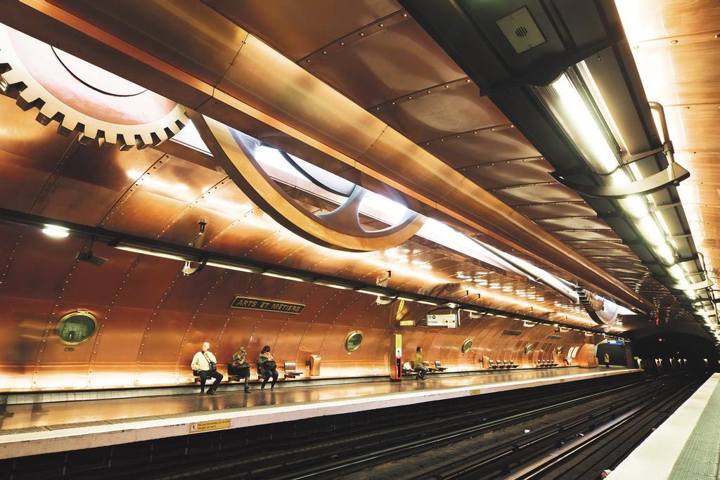 Estación Arts et Métiers, París.