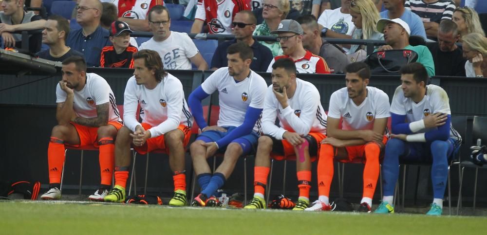 Las mejores imágenes del Feyenoord - Valencia CF