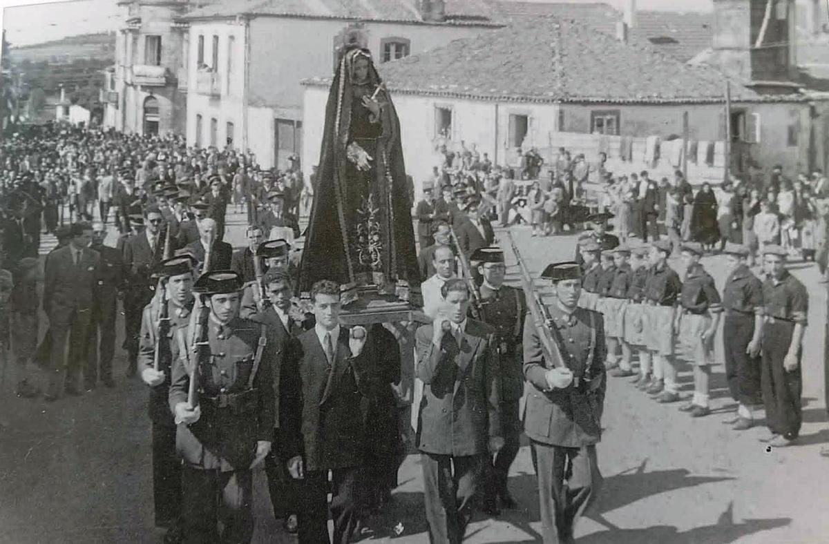 A presenza da Garda Civil no municipio de Lalín