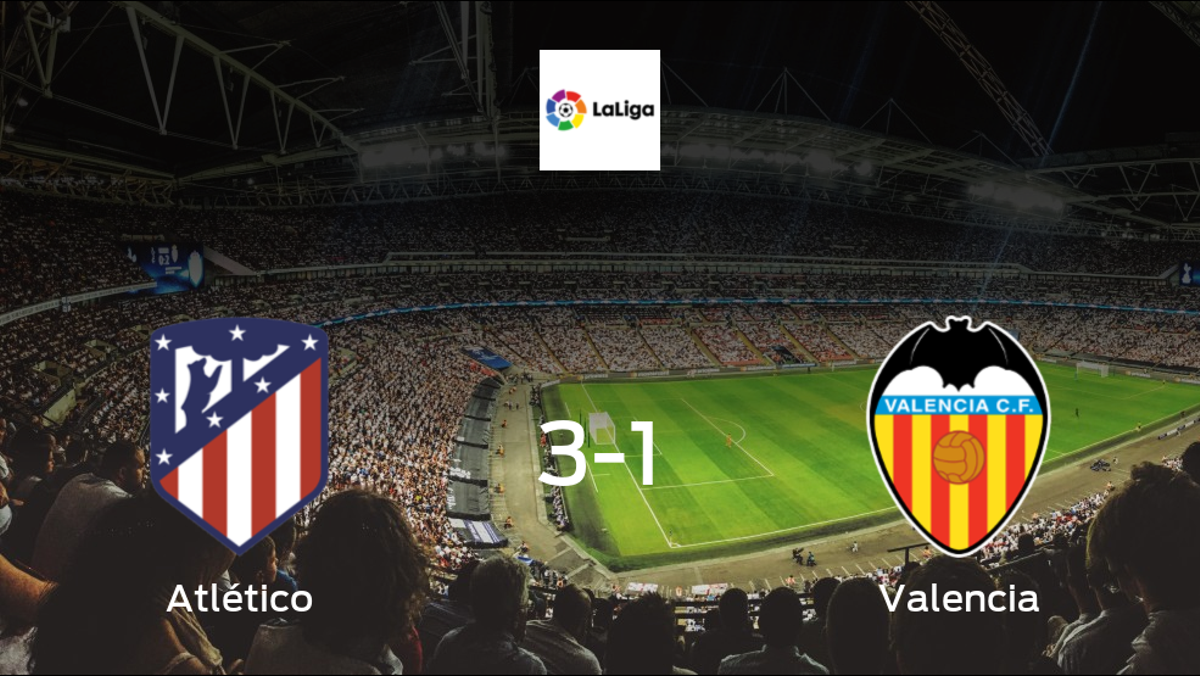 Mission accomplished for Atlético Madrid as they secure a 3-1 home win against Valencia