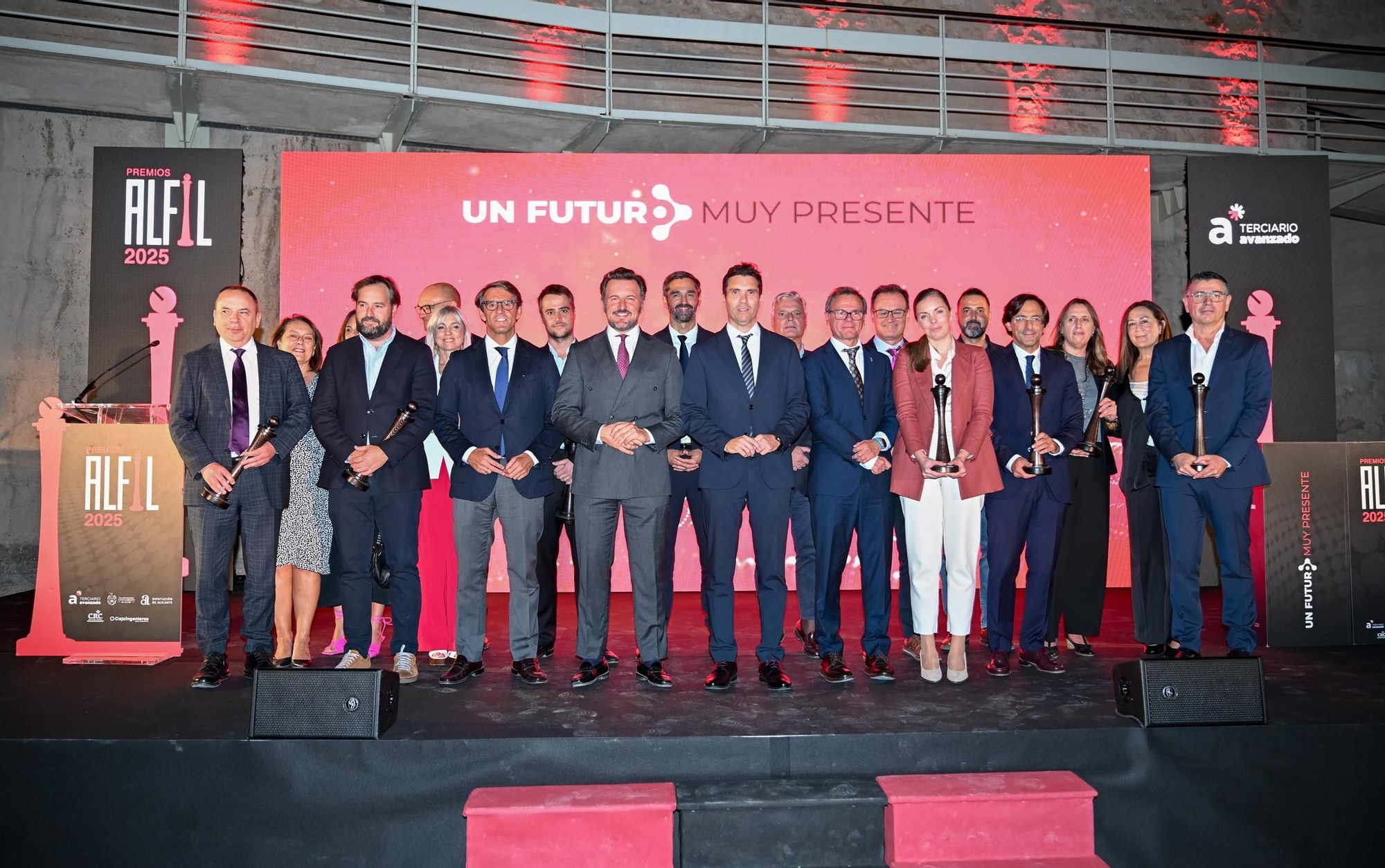Así ha sido la gala de los Premios Alfil 2025 en el Palacio de Altamira en Elche