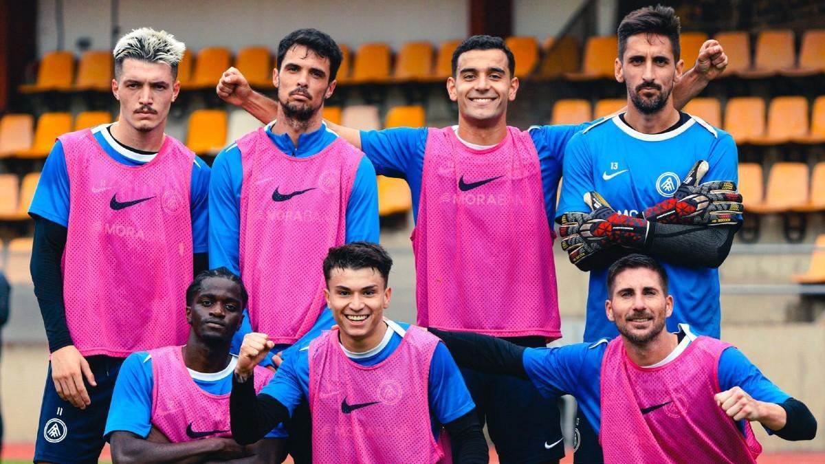 Buen ambiente en el Andorra