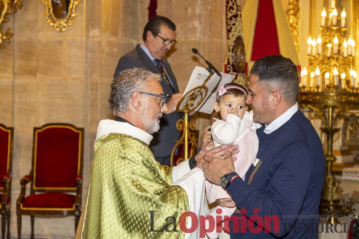 Presentación a la Vera Cruz de Caravaca de los niños nacidos en 2023