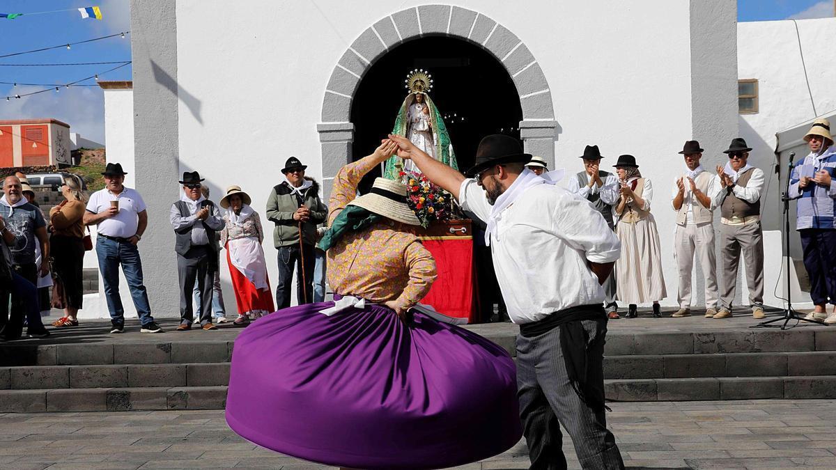 Fiestas de La Candelaria, en Tías, en una imagen de archivo.