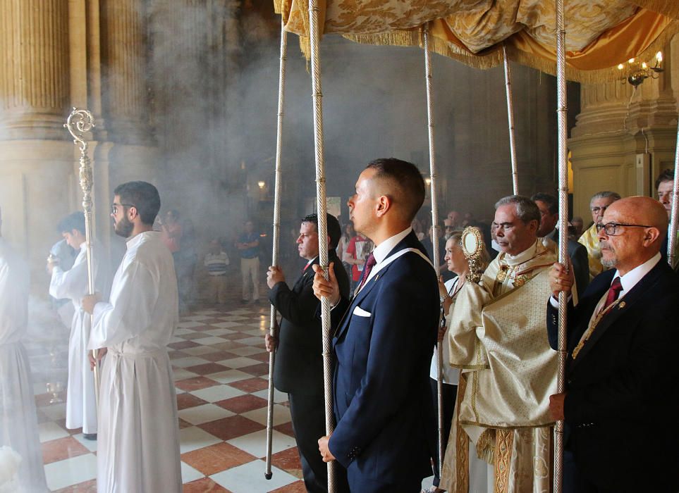 Procesión del Corpus en Málaga