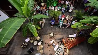 Los patios de Vegueta vibran con conciertos musicales para todos los gustos