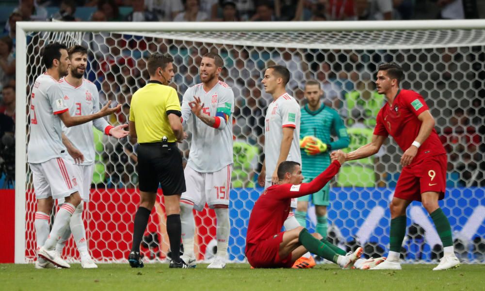 Mundial 2018: Les millors imatges del Portugal - Espanya