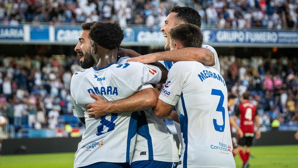 El CD Tenerife - CD Mirandés, en imágenes