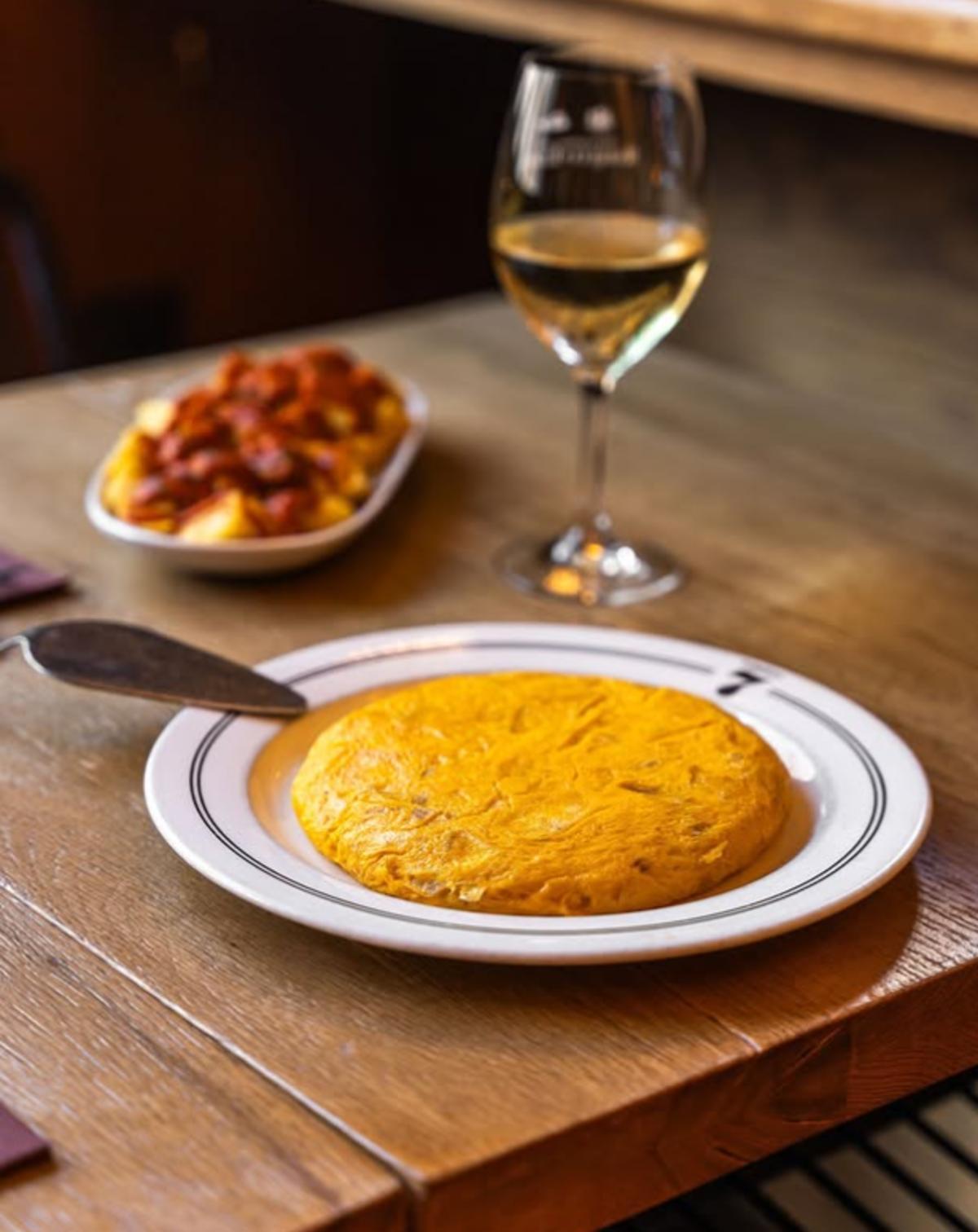La tortilla, uno de sus éxitos.