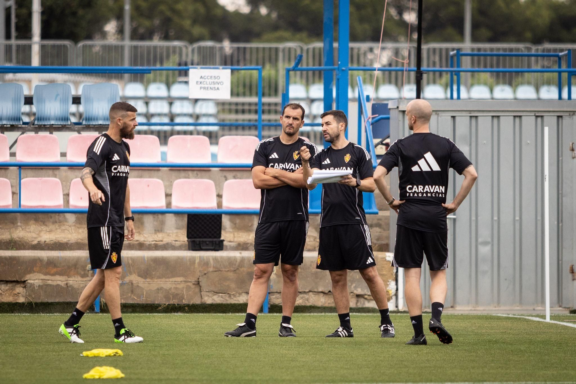 En imágenes | El Real Zaragoza comienza la pretemporada 25-26