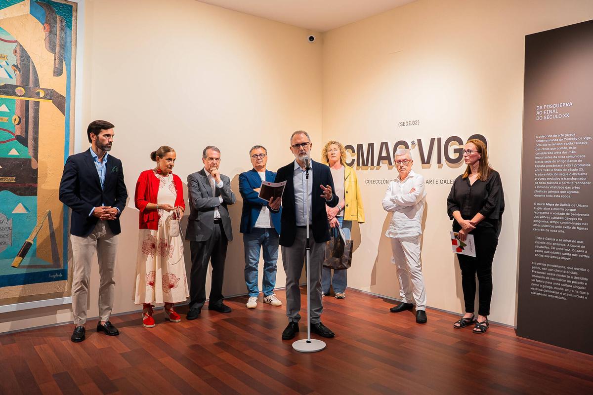 Vigo inaugura la Colección Municipal de Arte Galega con una selección de 69 «obras maestras» de pintura y escultura Vigo inaugura la Colección Municipal de Arte Galega con una selección de 69 «obras maestras» de pintura y escultura