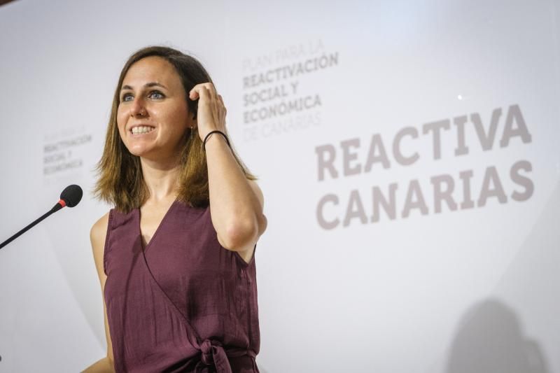 Visita de la ministra de Derechos Sociales a Canarias