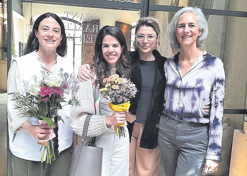 Aina Coll, Beatriz Tomás, Raquel Agüeros y Tatiana Sarasa.