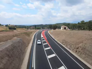 Obren al trànsit la variant de Sagàs, que completa l'Eix del Lluçanès