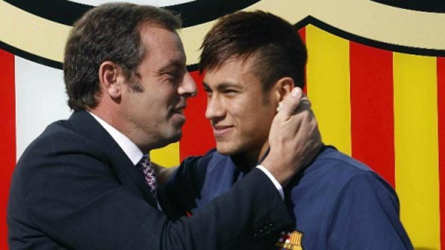 Bartomeu y Rosell, al banquillo por el 'caso Neymar'