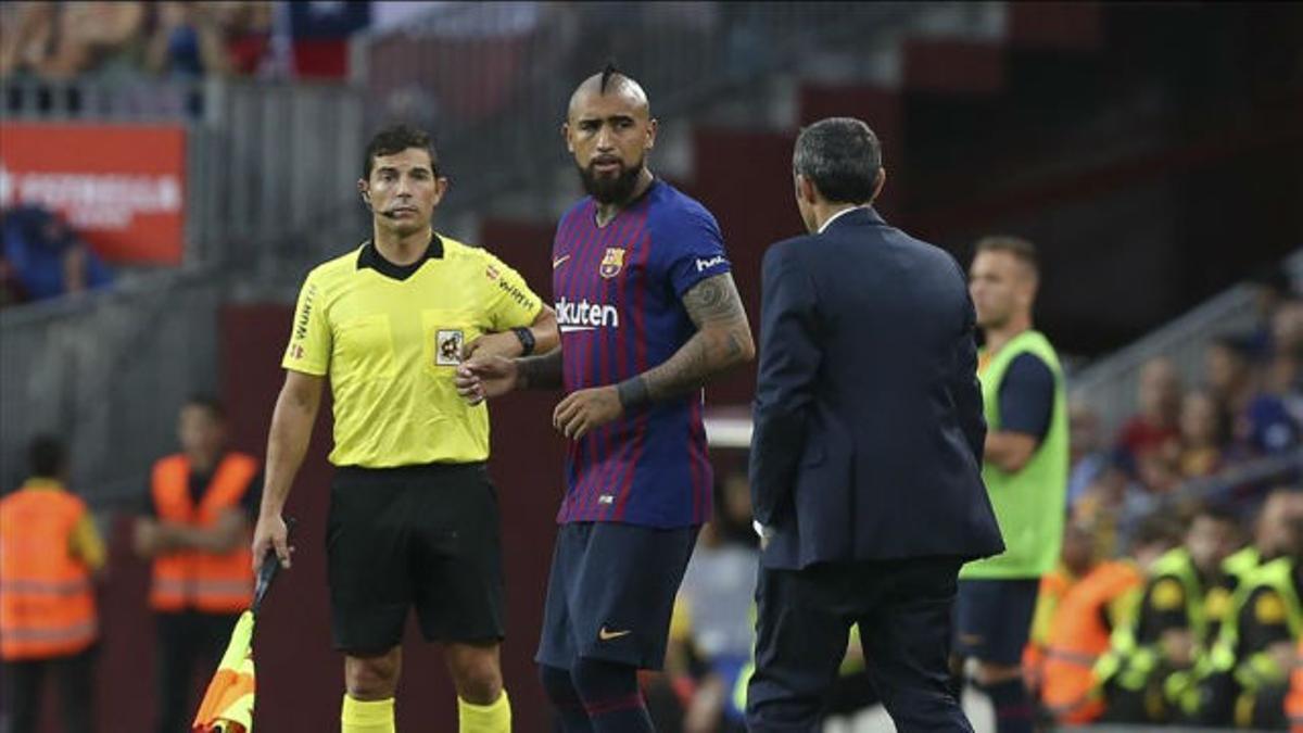 El once del Barça ante el Atlético de Madrid