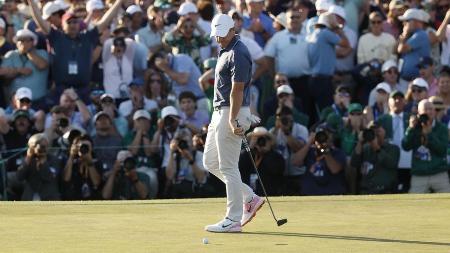 McIlroy rompe su maldición en Augusta y alcanza el Olimpo del golf.