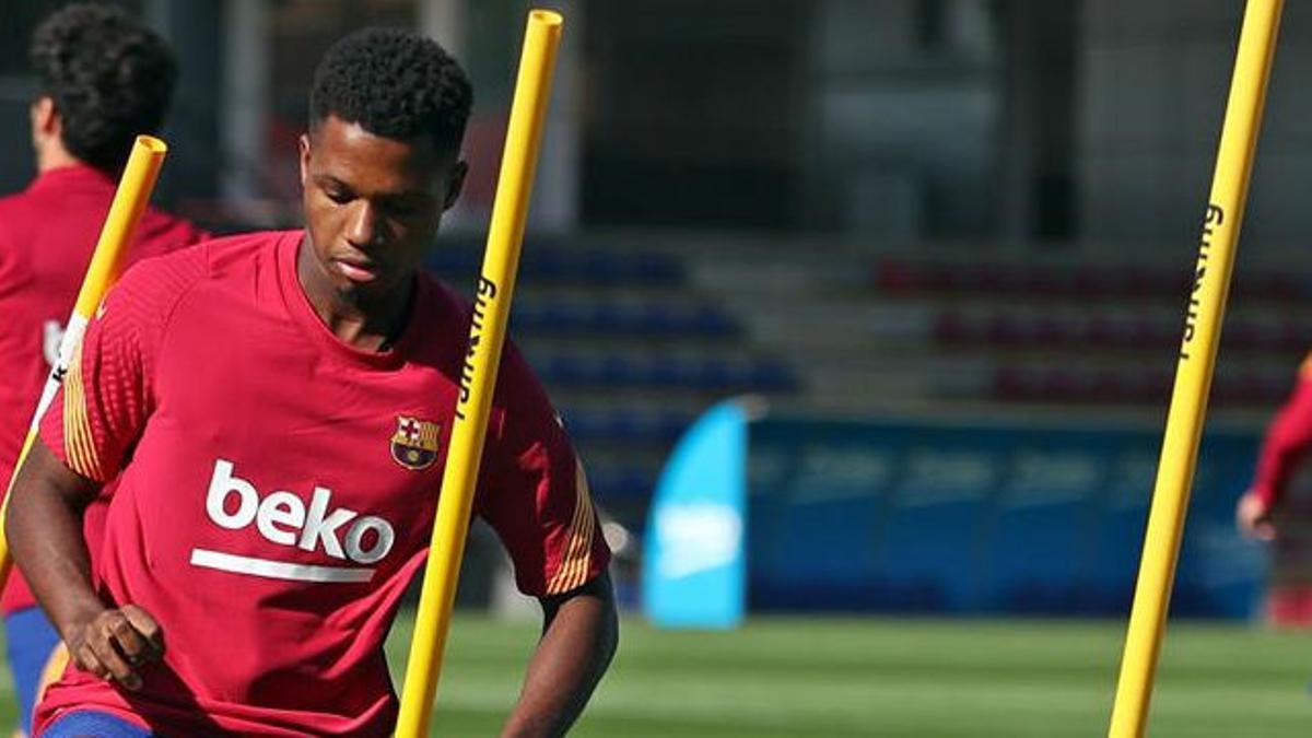 Así ha sido el entrenamiento del FC Barcelona