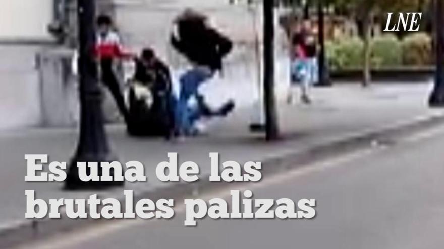 Vídeo: Las violencia con la que actúa la pandilla de Imad, el detenido por la agresión en Fomento