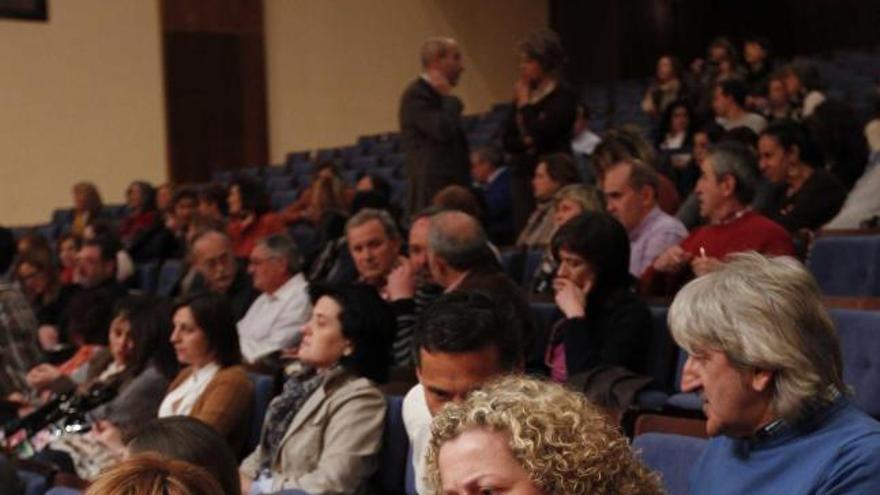 La sesión matinal del Auditorio, ayer.