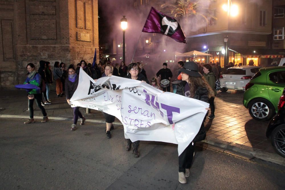 Marcha feminista en València