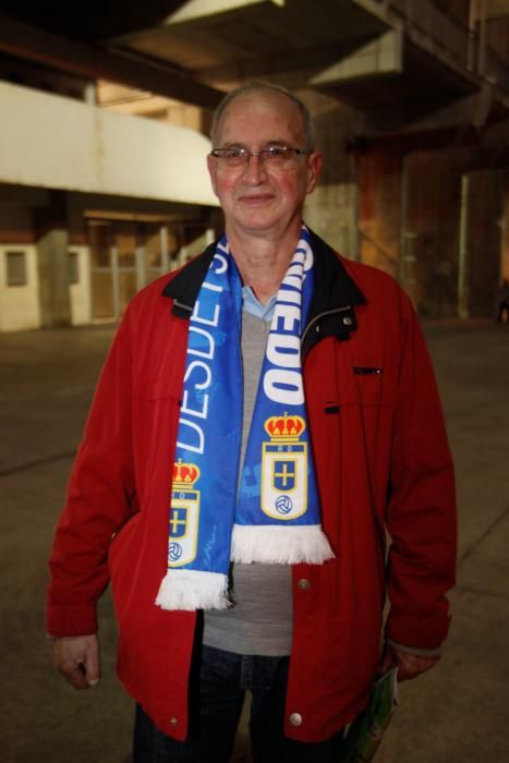 La afición azul no falta a su cita en el Tartiere: Oviedo - Tenerife