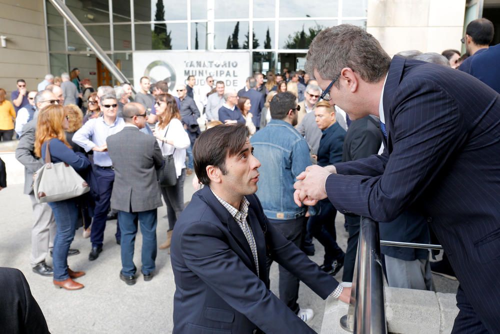 Funeral de Emilio Orta, presidente del Clúster de Automoción valenciano