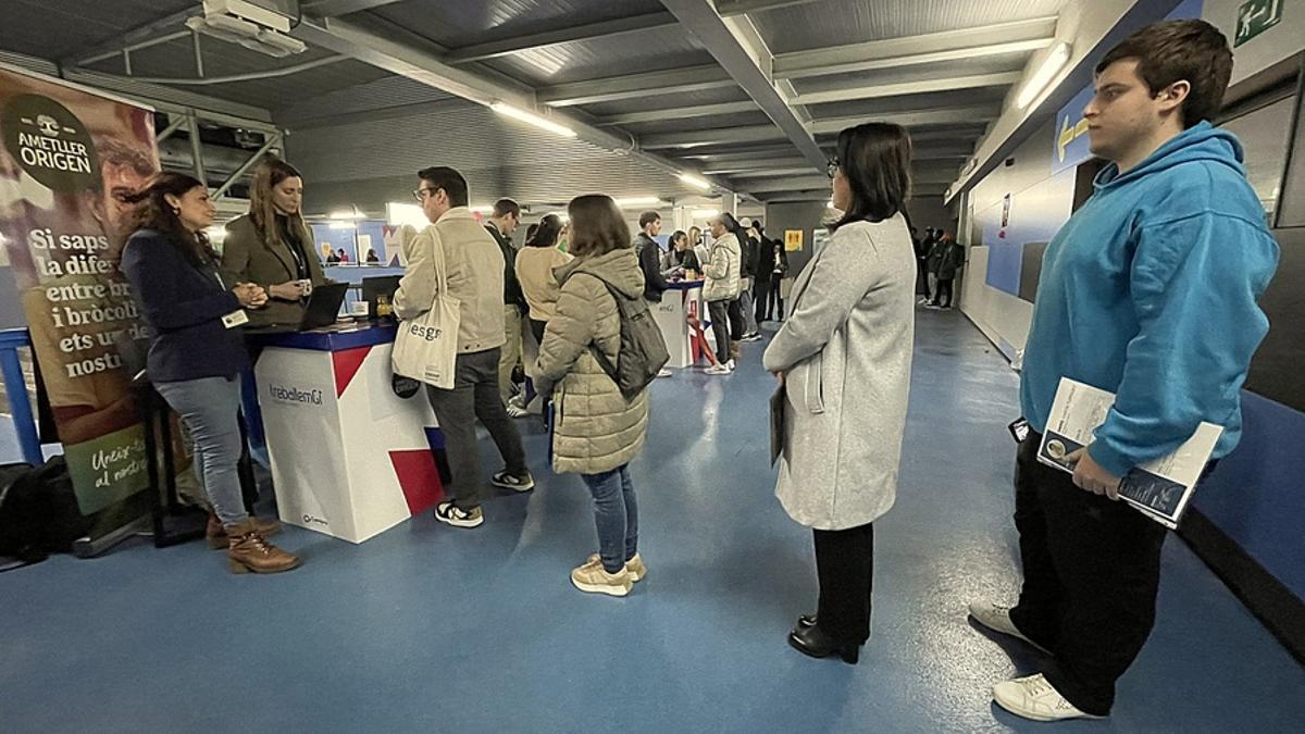 Una imatge d'arxiu de la Fira d'Ocupació.