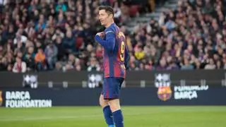 El gran dilema de la delantera del Barça: o Ferrán o Lewandowski. Uno de los dos deberá salir