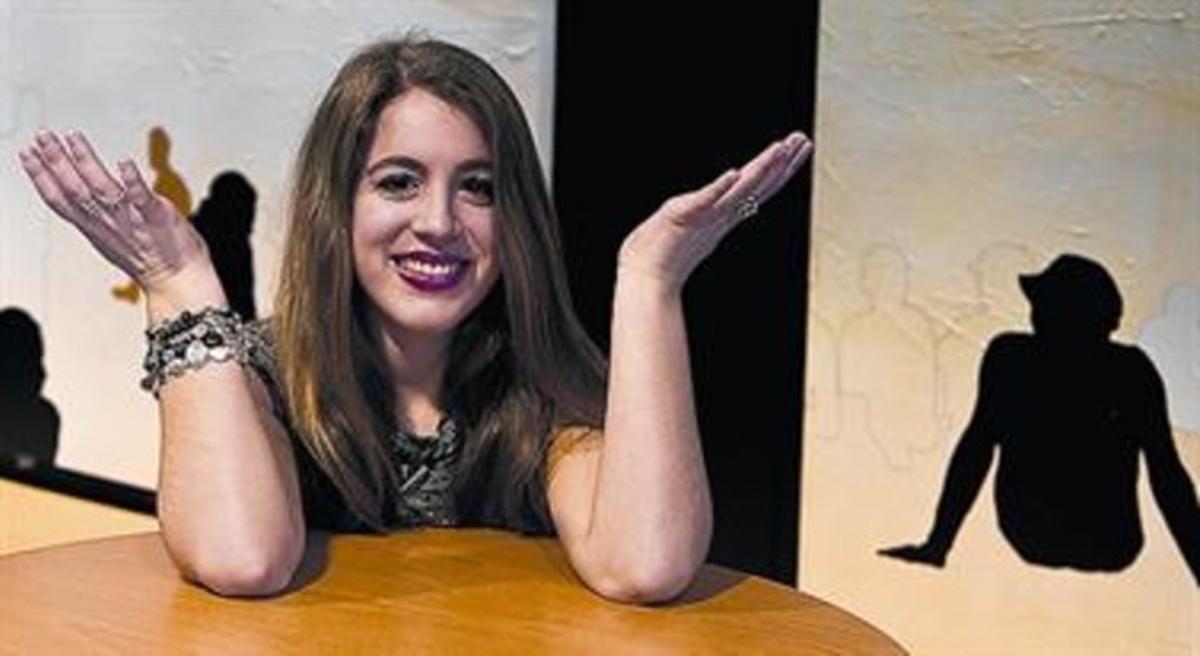 L’actriu Laura Esquivel, ahir, en un hotel de Barcelona. L’actriu Laura Esquivel, ahir, en un hotel de Barcelona.