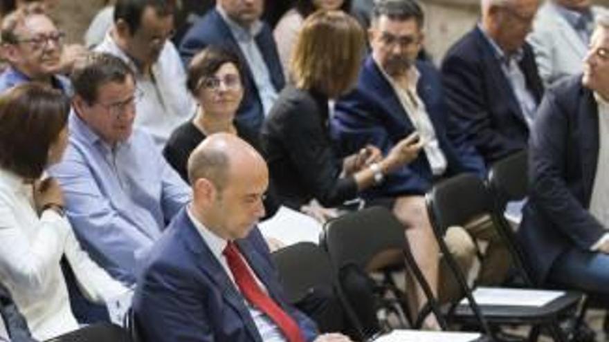 Gabriel Echávarri, en un acto en el Palau de la Generalitat.